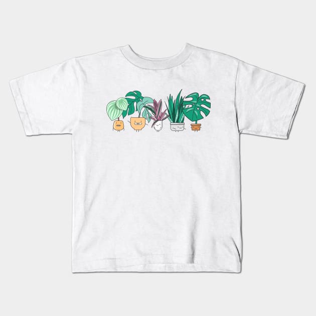 My Plant Buddies Kids T-Shirt by Home by Faith